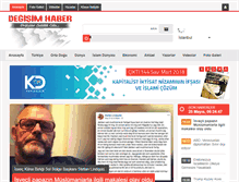 Tablet Screenshot of degisimhaber.net
